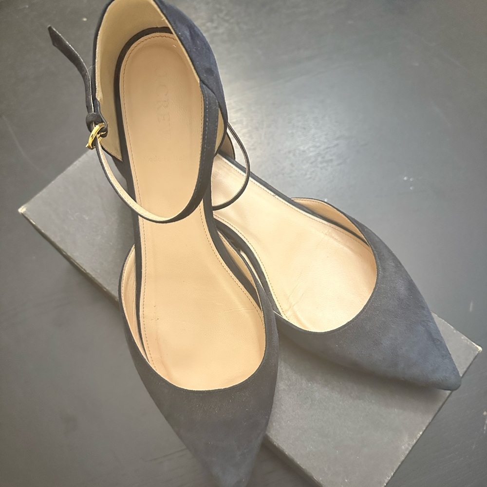 J.Crew Lily Suede Flats